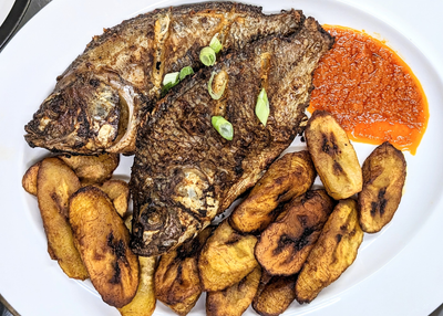 Whole Fish and Plantain