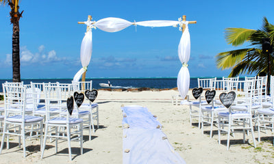 On a white sand beach inZanzibar, with the IndianOcean as your backdrop